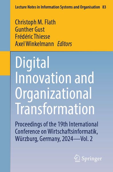 Produktbild: Digital Innovation and Organizational Transformation