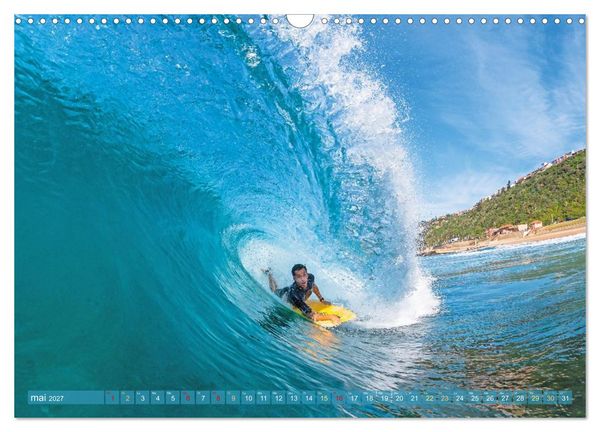 Produktbild: Le surf ou la qu&ecirc;te de la vague parfaite (Calendrier mural 2027 DIN A3 vertical), CALVENDO calendrier mensuel