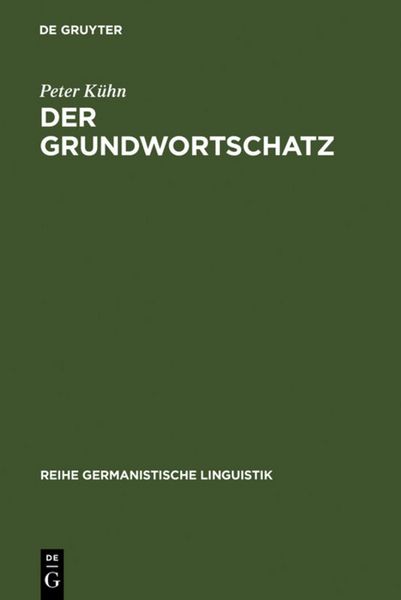 Produktbild: Der Grundwortschatz