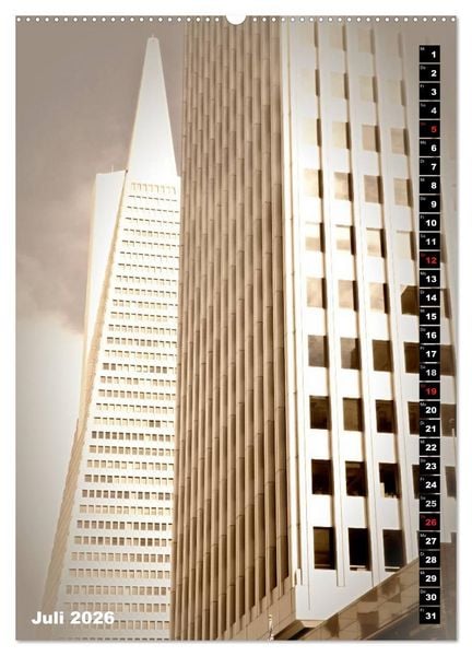 Produktbild: Herrliches Reiseziel... SAN FRANCISCO (Wandkalender 2026 DIN A2 hoch), CALVENDO Monatskalender