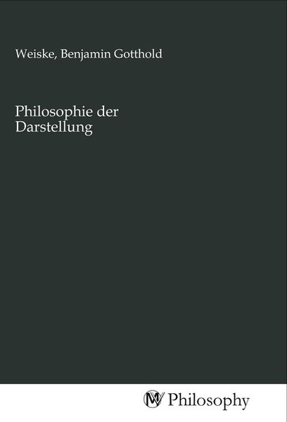 Produktbild: Philosophie der Darstellung