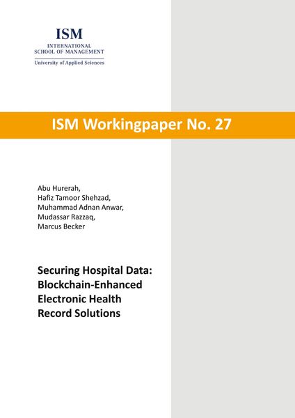 Produktbild: Securing Hospital Data: Blockchain-Enhanced Electronic Health Record Solutions