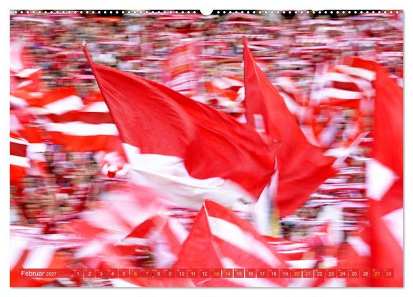 Produktbild: Ich liebe Fu&szlig;ball (hochwertiger Premium Wandkalender 2027 DIN A2 quer), Kunstdruck in Hochglanz