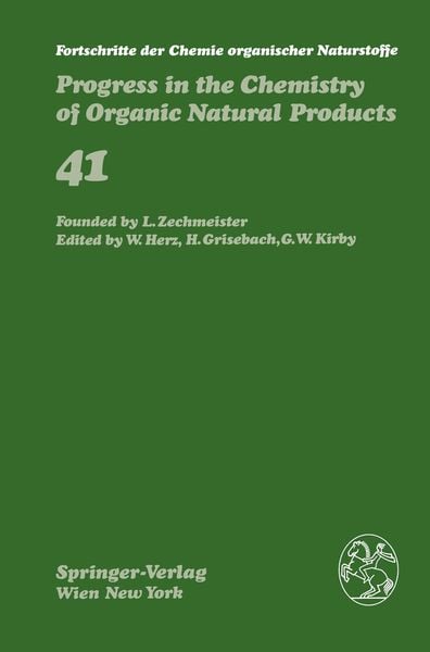 Produktbild: Fortschritte der Chemie organischer Naturstoffe / Progress in the Chemistry of Organic Natural Products