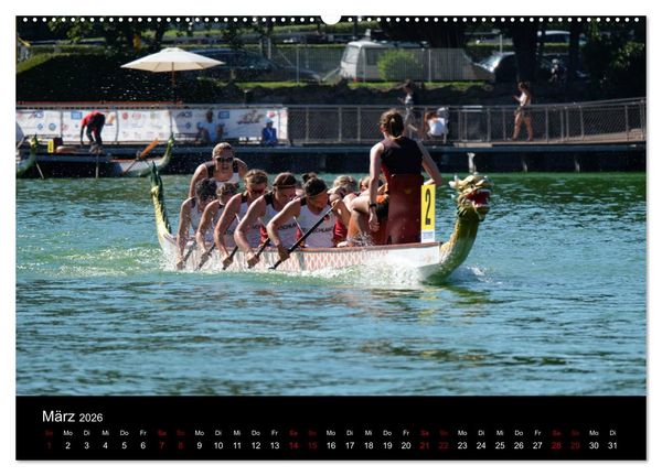 Produktbild: Drachenboot - MissionRome (Wandkalender 2026 DIN A2 quer), CALVENDO Monatskalender