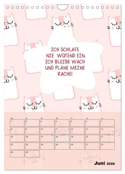 Produktbild: K&ouml;nigin &uuml;ber alles! Typokalender f&uuml;r starke Frauen (Wandkalender 2026 DIN A4 hoch), CALVENDO Monatskalender
