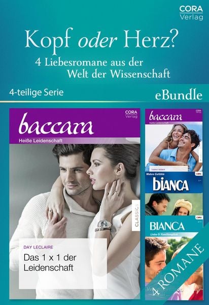 Produktbild: Kopf oder Herz? - 4 Liebesromane aus der Welt der Wissenschaft