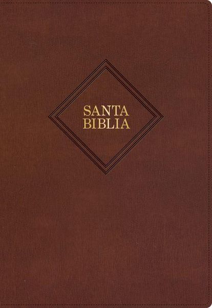 Produktbild: Rvr 1960 Biblia Letra Supergigante, Marr&oacute;n Piel Fabricada Con &Iacute;ndice (Edici&oacute;n 2023)