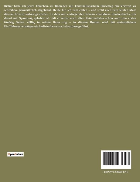 Produktbild: Bankhaus Reichenbach