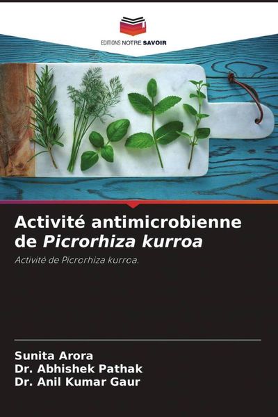 Produktbild: Activit&eacute; antimicrobienne de Picrorhiza kurroa