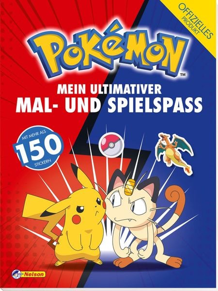 Produktbild: Pok&eacute;mon Activity-Buch: Mein ultimativer Mal- und Spielspa&szlig;
