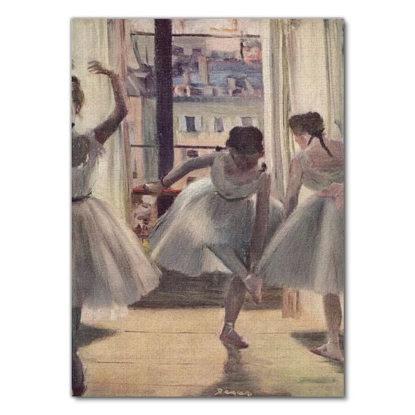 Produktbild: Lais Puzzle Edgar Germain Hilaire Degas - Drei T&auml;nzerinnen in einem &Uuml;bungssaal 1000 Teile