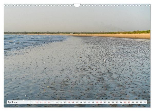 Produktbild: Traumstr&auml;nde in Gambia (Wandkalender 2026 DIN A3 quer), CALVENDO Monatskalender