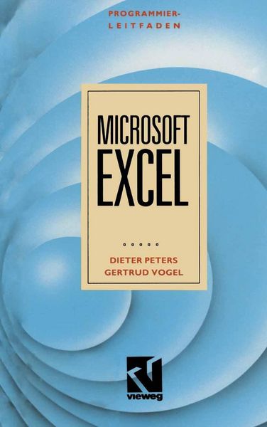 Produktbild: Programmierleitfaden Microsoft EXCEL