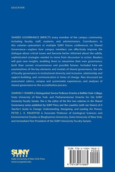 Produktbild: Shared Governance in Higher Education