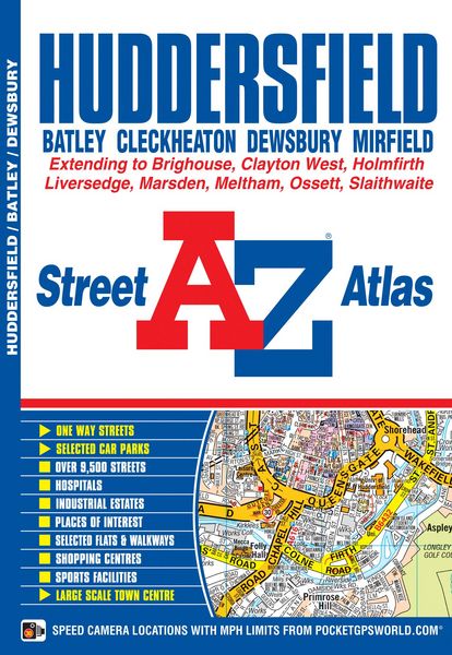 Produktbild: A-Z Maps: Huddersfield A-Z Street Atlas