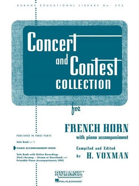 Produktbild: Concert and Contest Collection for French Horn
