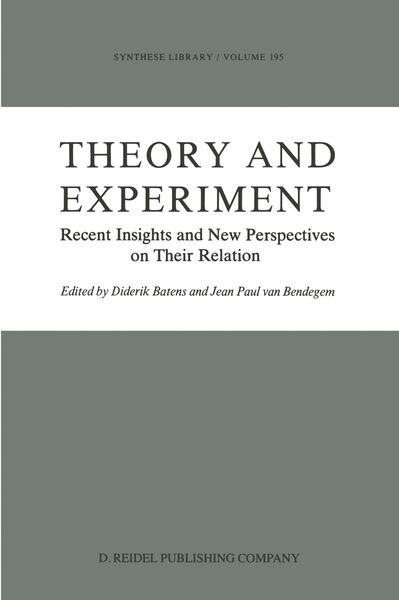 Produktbild: Theory and Experiment