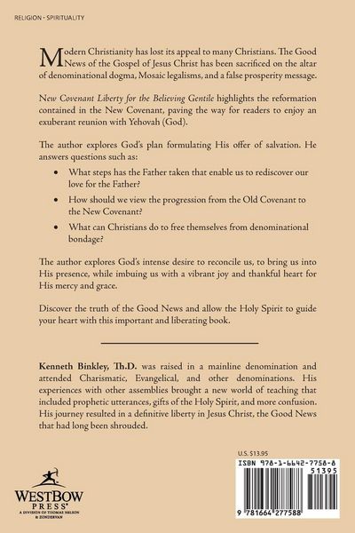 Produktbild: New Covenant Liberty for the Gentile Believer