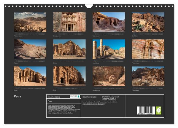 Produktbild: Petra (Wandkalender 2026 DIN A3 quer), CALVENDO Monatskalender