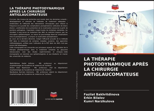 Produktbild: La Th&eacute;rapie Photodynamique Apr&egrave;s La Chirurgie Antiglaucomateuse
