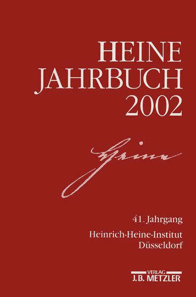 Produktbild: Heine-Jahrbuch 2002