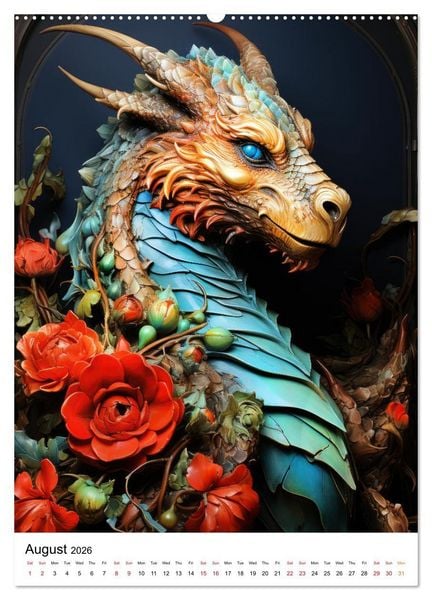 Produktbild: Medieval Legends (Wall Calendar 2026 DIN A2 portrait), CALVENDO 12 Month Wall Calendar