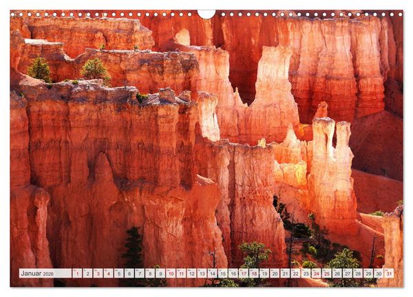 Produktbild: Bryce Canyon, Wunder der Natur (Wandkalender 2026 DIN A3 quer), CALVENDO Monatskalender