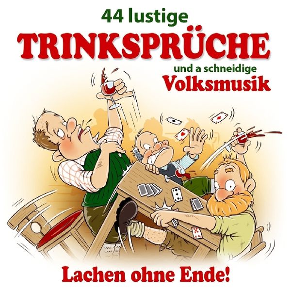 Produktbild: 44 lustige Trinkspr&uuml;che u.a.schneid.Volksmusik