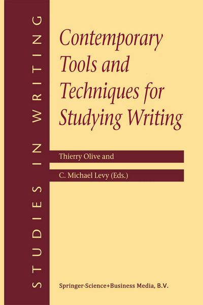 Produktbild: Contemporary Tools and Techniques for Studying Writing