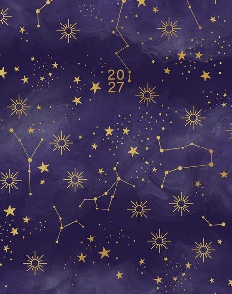 Produktbild: Starry Night 2027 7.5 X 9.5 Booklet Monthly Planner
