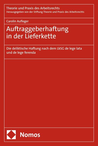Produktbild: Auftraggeberhaftung in der Lieferkette