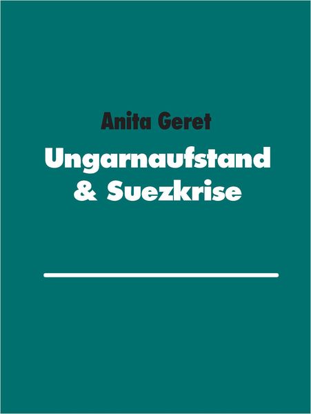 Produktbild: Ungarnaufstand & Suezkrise