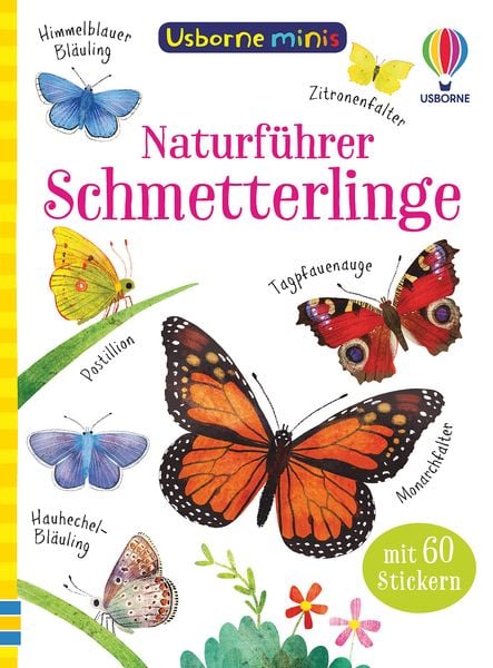 Usborne Minis Naturführer: Schmetterlinge, Taschenbuch von Kate Nolan, Usborne, 9781789415261