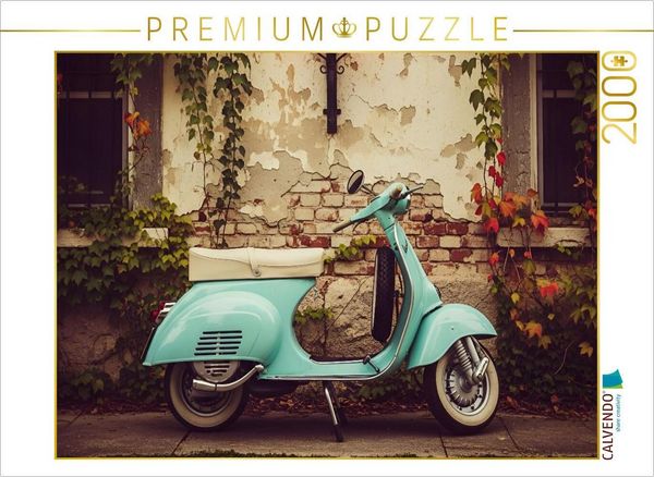 Produktbild: CALVENDO Puzzle Vespa | 2000 Teile Lege-Gr&ouml;&szlig;e 90x67cm Foto-Puzzle f&uuml;r gl&uuml;ckliche Stunden