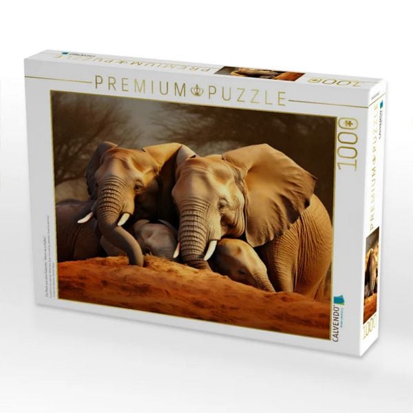 CALVENDO Puzzle Ein Motiv aus dem Kalender 'Wenn sie schlafen' | 1000 Teile Lege-Größe 64x48cm Foto-Puzzle für glückliche Stunden