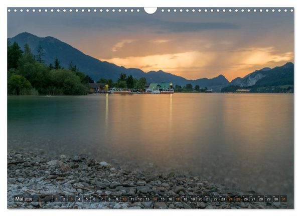 Produktbild: Rund um den Wolfgangsee (Wandkalender 2026 DIN A3 quer), CALVENDO Monatskalender