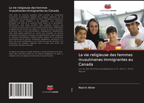 Produktbild: La vie religieuse des femmes musulmanes immigrantes au Canada