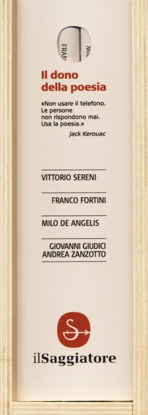 Produktbild: Il dono della poesia: Gli ultimi poeti. Giovanni Giudici e Andrea Zanzotto-Millimetri-Composita solvantur-Gli immediati dintorni. primi e secondi