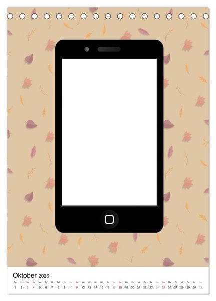 Produktbild: Lieblingsselfies (Tischkalender 2026 DIN A5 hoch), CALVENDO Monatskalender