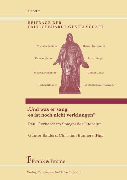 Produktbild: &bdquo;Und was er sang, es ist noch nicht verklungen&ldquo;