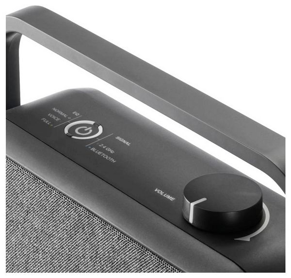 Produktbild: Hama TV-Lautsprecher AUX, USB Schwarz, Grau