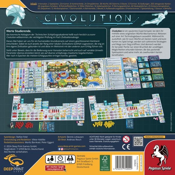 Produktbild: Civolution (Deep Print Games)