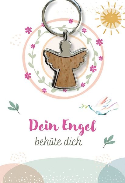 Produktbild: Gru&szlig;karte - Dein Engel beh&uuml;te dich