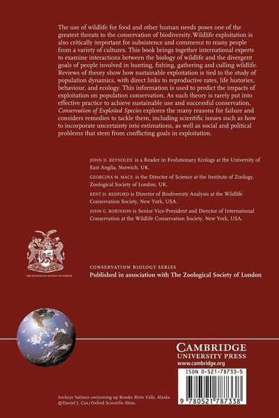 Produktbild: Conservation of Exploited Species
