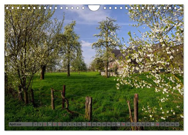 Produktbild: Der Niederrhein im Wandel der Jahreszeiten (Wandkalender 2026 DIN A4 quer), CALVENDO Monatskalender