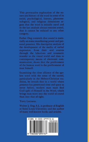 Produktbild: The Presence of the Word