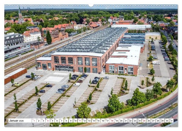 Produktbild: LINGEN an der Ems (hochwertiger Premium Wandkalender 2026 DIN A2 quer), Kunstdruck in Hochglanz