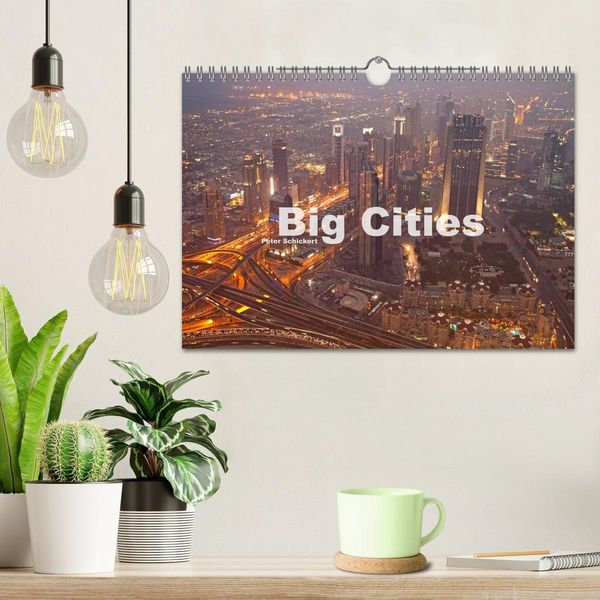 Produktbild: Big Cities (Wandkalender 2026 DIN A4 quer), CALVENDO Monatskalender
