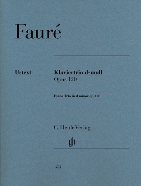 Produktbild: Gabriel Faur&eacute; - Klaviertrio d-moll op. 120